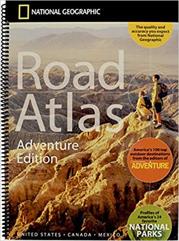National Geographic Road Atlas 2020: Adventure Edition [United States, Canada, Mexico